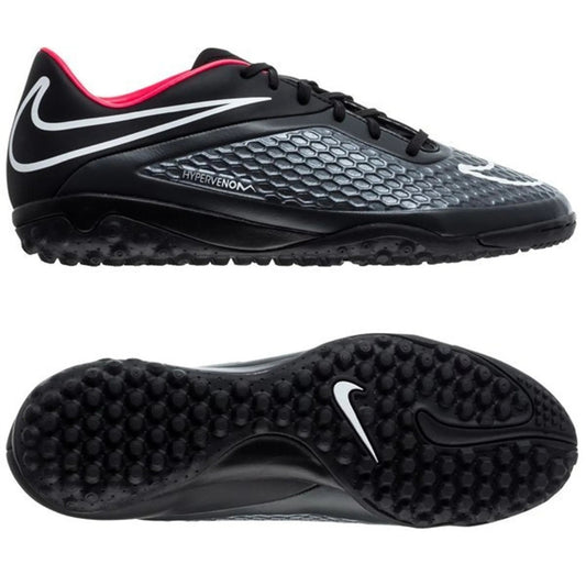 Nike Hypervenom Phelon TF – Black/Hyper Punch/White | Agility & Precision for Turf Play