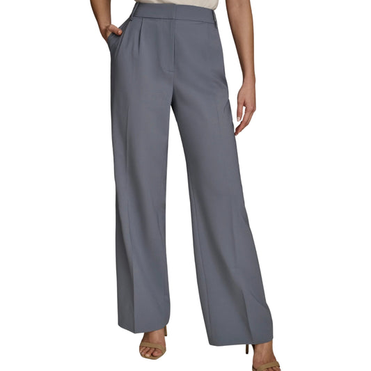 DKNY Pleated Wide Leg