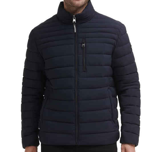 Calvin Klein Men's Full Zip Down Puffer Coat