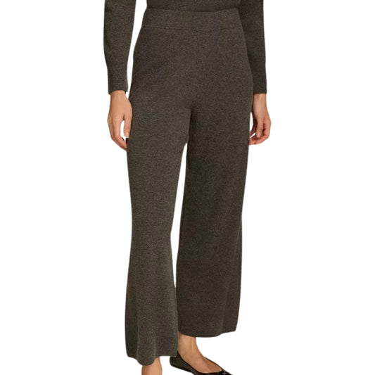 DKNY Women's Cashmere-Blend Wide-Leg Pants