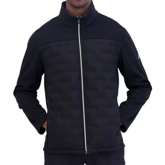 Nautica Men’s Mixed Media Water Resistant Jacket