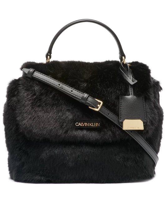 Calvin Klein Leilani Satchel – Chic Compact Style with Everyday Functionality